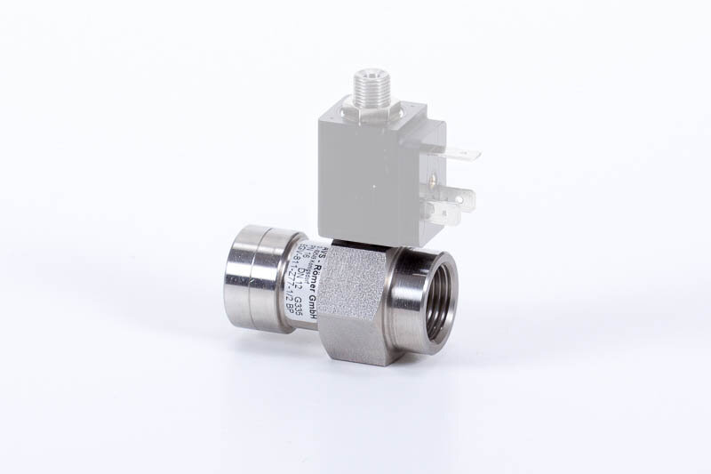 EGV-811-Z77 | INOX | NC | mini kivitel | segédlevegős működtetésű